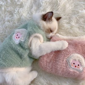 Adorable Autumn And Winter Cat Warm Thick Vest, To Prevent Shedding